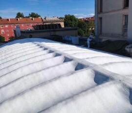 Oprava střešní PUR pěny