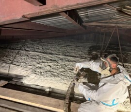 PUR foukačka na strop