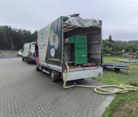 Realizace foukané izolace Supafil Loft Realizace zateplení domu foukanou izolací Supafil Loft
