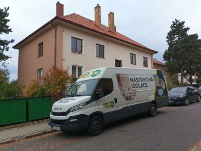 Zateplení bytového domu v Litomyšli. Bytový dům v Litomyšli.